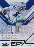 Ezekiel Elliott 2019 Score Epix Moment Series Mint Card #EM-9
