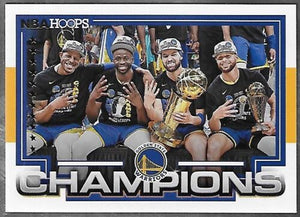Stephen Curry 2022 2023 NBA Hoops Champions Series Mint Card #99