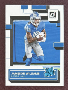 Jameson Williams 2022 Panini Donruss Series Mint Card #308