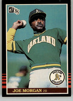 Joe Morgan 1985 Donruss Series Mint Card #584
