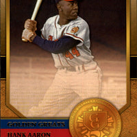 Hank Aaron 2012 Topps Golden Greats Series Mint Card #GG51