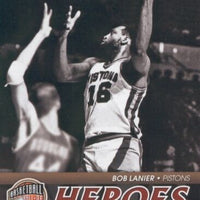 Bob Lanier 2012 2013 Panini Hoops Hall Of Fame Heroes Series Mint Card #10