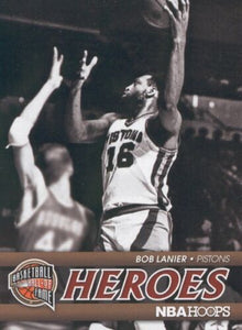 Bob Lanier 2012 2013 Panini Hoops Hall Of Fame Heroes Series Mint Card #10
