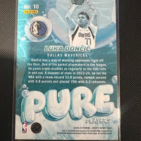 Luka Doncic 2024 2025 Hoops Pure Players Series Mint Card #10