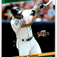 Frank Thomas 1993 Score Select Stat Leaders Series Mint Card #3