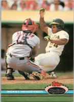 Rickey Henderson 1991 Topps Stadium Club Series Mint Card #120
