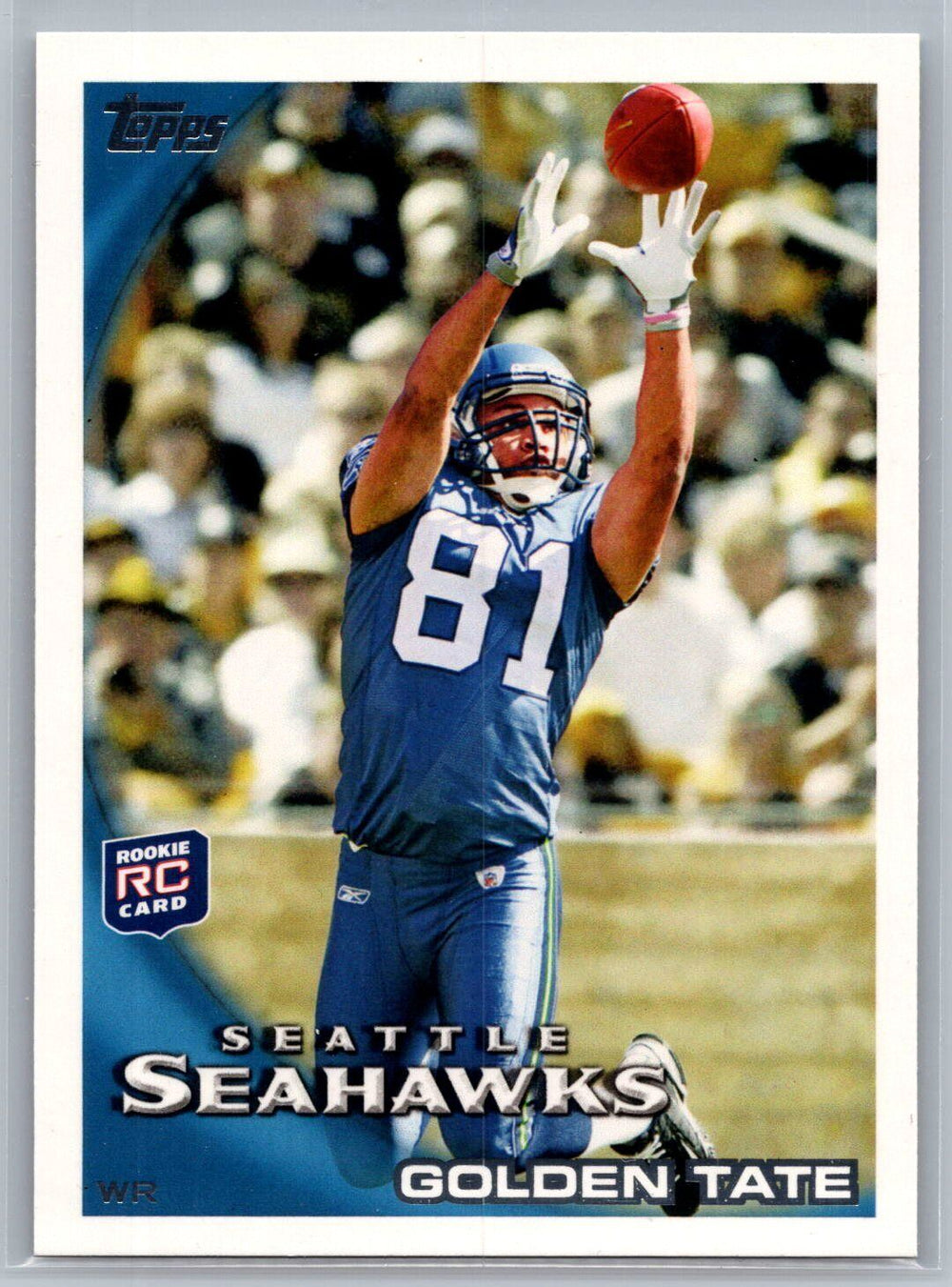 Golden Tate 2010 Topps Series Mint Rookie Card #398