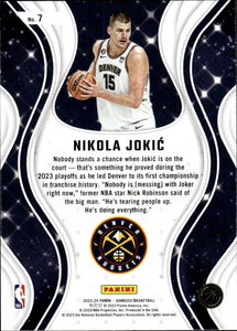 Nikola Jokic 2023 2024 Panini Donruss Magicians Series Mint Card #7