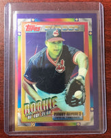 Manny Ramirez 1994 Topps Finest Rookie of the Year Series Mint Card #8
