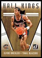 Clyde Drexler 2018 2019 Donruss Hall Kings Series Mint Card #3
