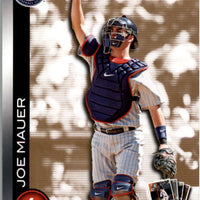 Joe Mauer 2010 Topps Toppstown Gold Code Card Series Mint Card #FCTTT1