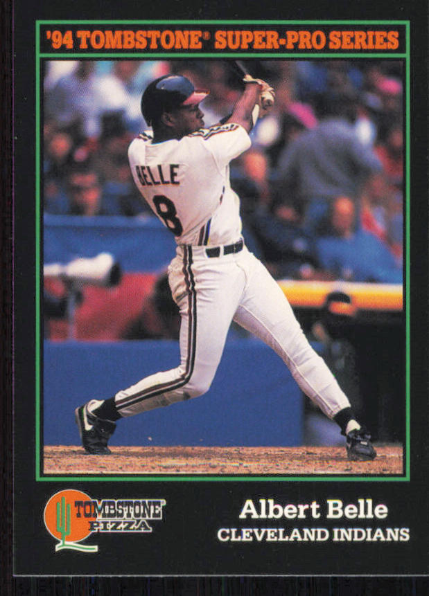 Albert Belle Baseball Trading Cards