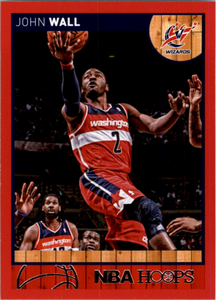 John Wall 2013 2014 Hoops Series RED PARALLEL VERSION Mint Card #133