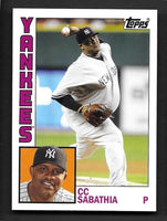 CC Sabathia 2012 Topps Archives GOLD Series Mint Card #166
