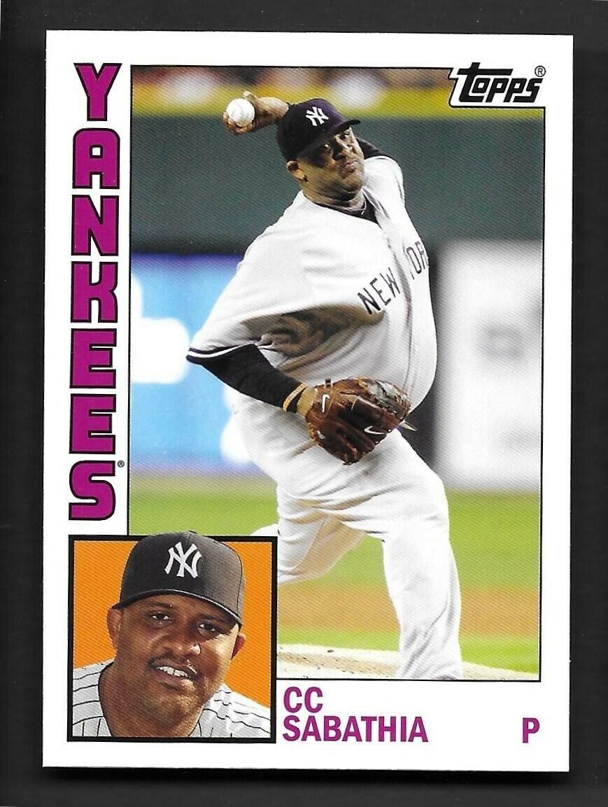 CC Sabathia 2012 Topps Archives GOLD Series Mint Card #166