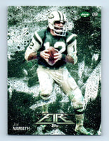 Joe Namath 2014 Topps Fire Series Mint Card #61
