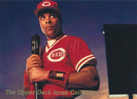 Barry Larkin 1992 Upper Deck Iooss Collection Series Mint Card #WI 21
