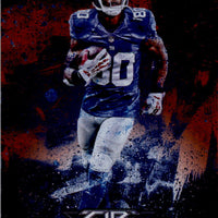 Victor Cruz 2014 Topps Fire Flame Foil Series Mint Card #97