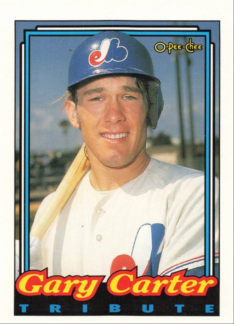 Gary Carter 1992 O-Pee-Chee Tribute Series Mint Card #387