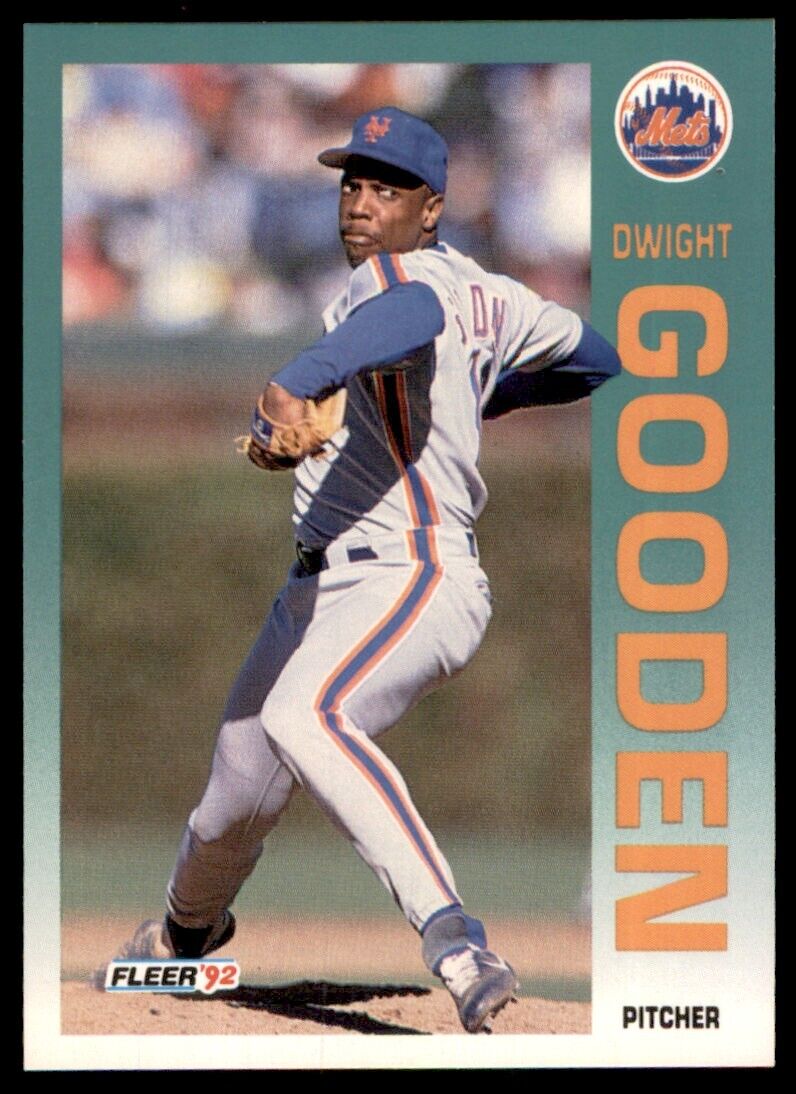 Dwight Gooden 1992 Fleer Series Mint Card #505