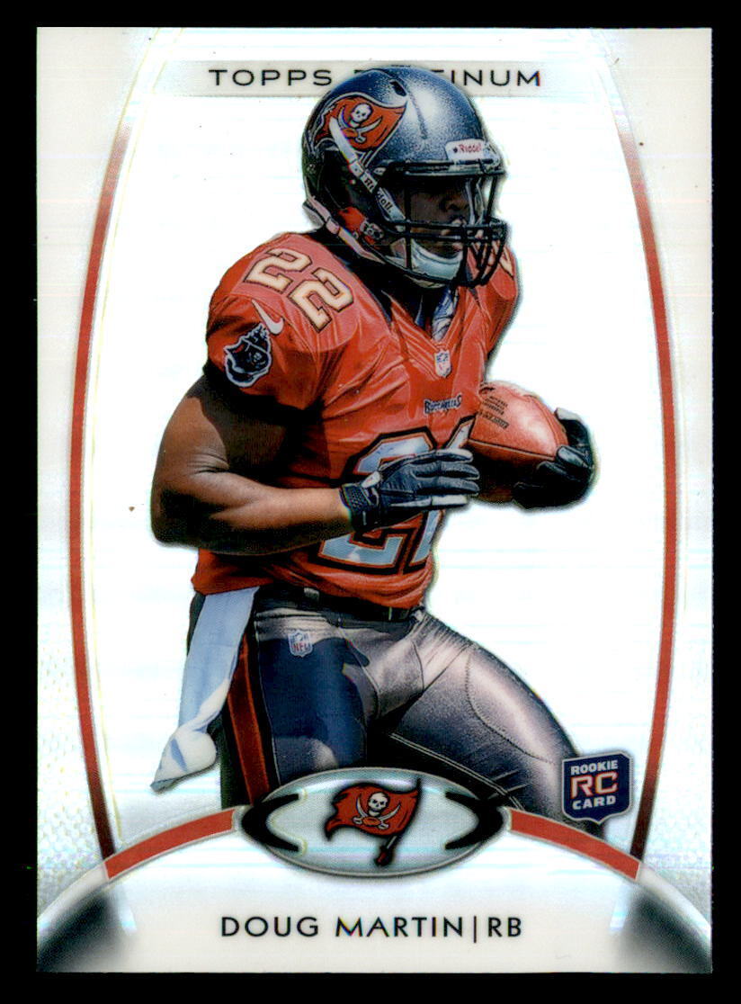 Doug Martin 2012 Topps Platinum Series Mint Rookie Card #108