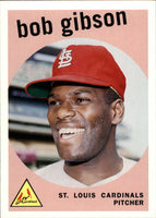 Bob Gibson 2006 Topps Rookie of the Week Series Card #19
