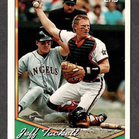 Jeff Tackett 1994 Topps Pre-Production Sample Series Mint Card #6