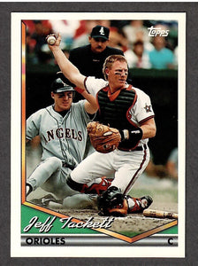 Jeff Tackett 1994 Topps Pre-Production Sample Series Mint Card #6