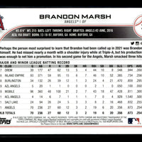 Brandon Marsh 2022 Topps Rookie Image Variations Series Mint Card #243