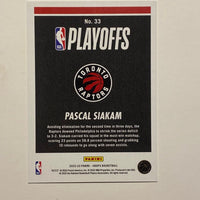 Pascal Siakam 2022 2023 Panini Hoops Road to Finals Series Mint Card #33 Only 2022 Made