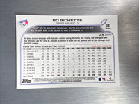 Bo Bichette 2022 Topps Chrome Sepia Refractor Series Mint Card #38
