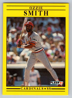 Ozzie Smith 1991 Fleer Series Mint Card #646
