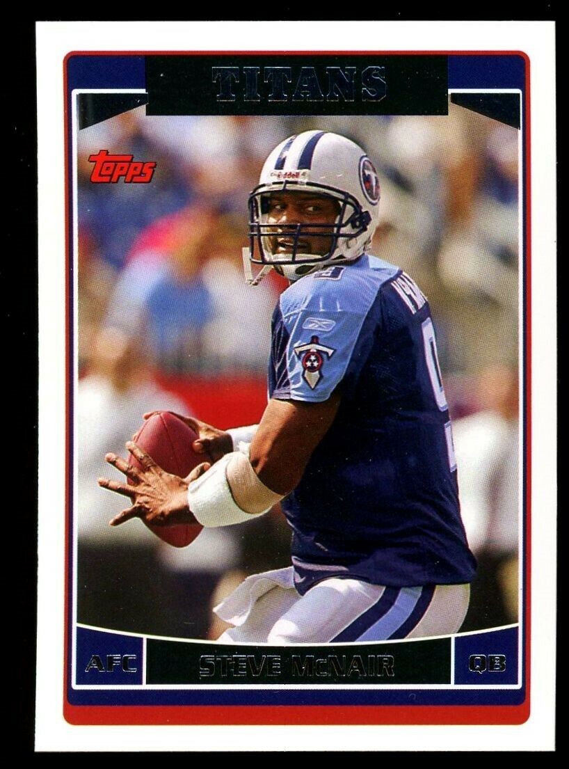 Steve McNair 2006 Topps Series Mint Card  #10