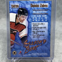 Dainius Zubrus 1998 1999 Topps Season's Best Performance Plus Card #SB30