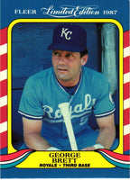 George Brett 1987 Fleer Limited Edition Series Card #5
