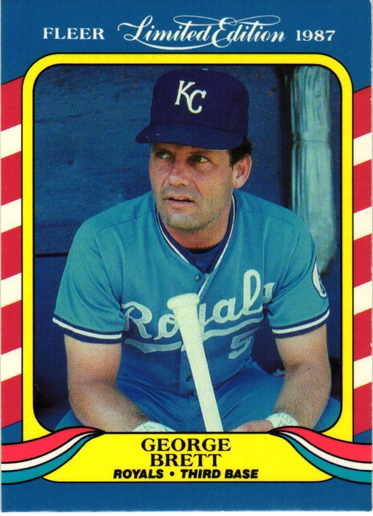 George Brett 1987 Fleer Limited Edition Series Card #5