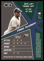 Fred McGriff 2001 Topps Stars Series Mint Card #50
