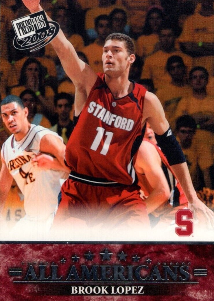 Brook Lopez 2008 Press Pass All American Series Mint Card #54