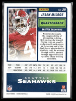 Jalen Milroe 2025 Score Mint Rookie Card #29
