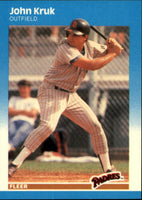 John Kruk 1987 Fleer Series Mint Card #420
