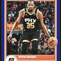 Kevin Durant 2023 2024 Panini NBA Hoops Tribute Blue Series Mint Card #282