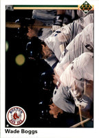 Wade Boggs 1990 Upper Deck Series Mint Card #555
