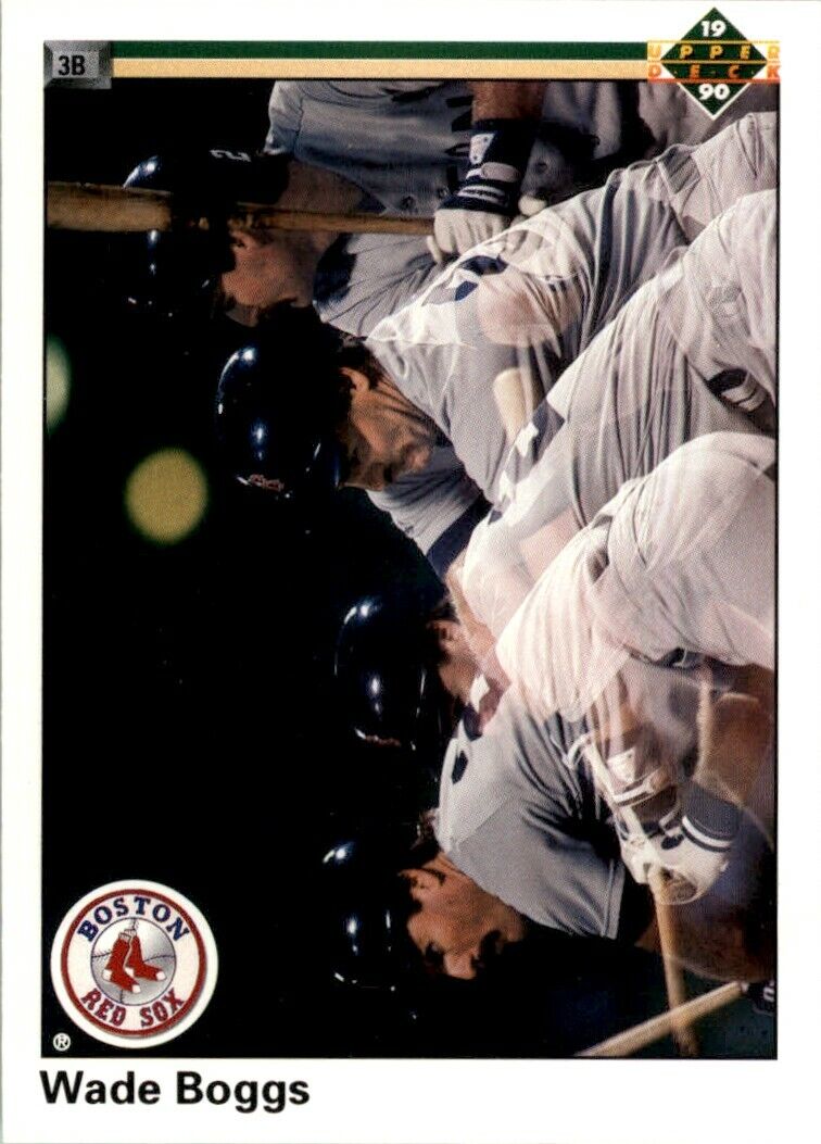 Wade Boggs 1990 Upper Deck Series Mint Card #555