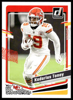 Kadarius Toney 2023 Donruss Series Mint Card #145
