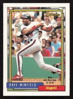 Dave Winfield 1992 O-Pee-Chee Series Mint Card #792
