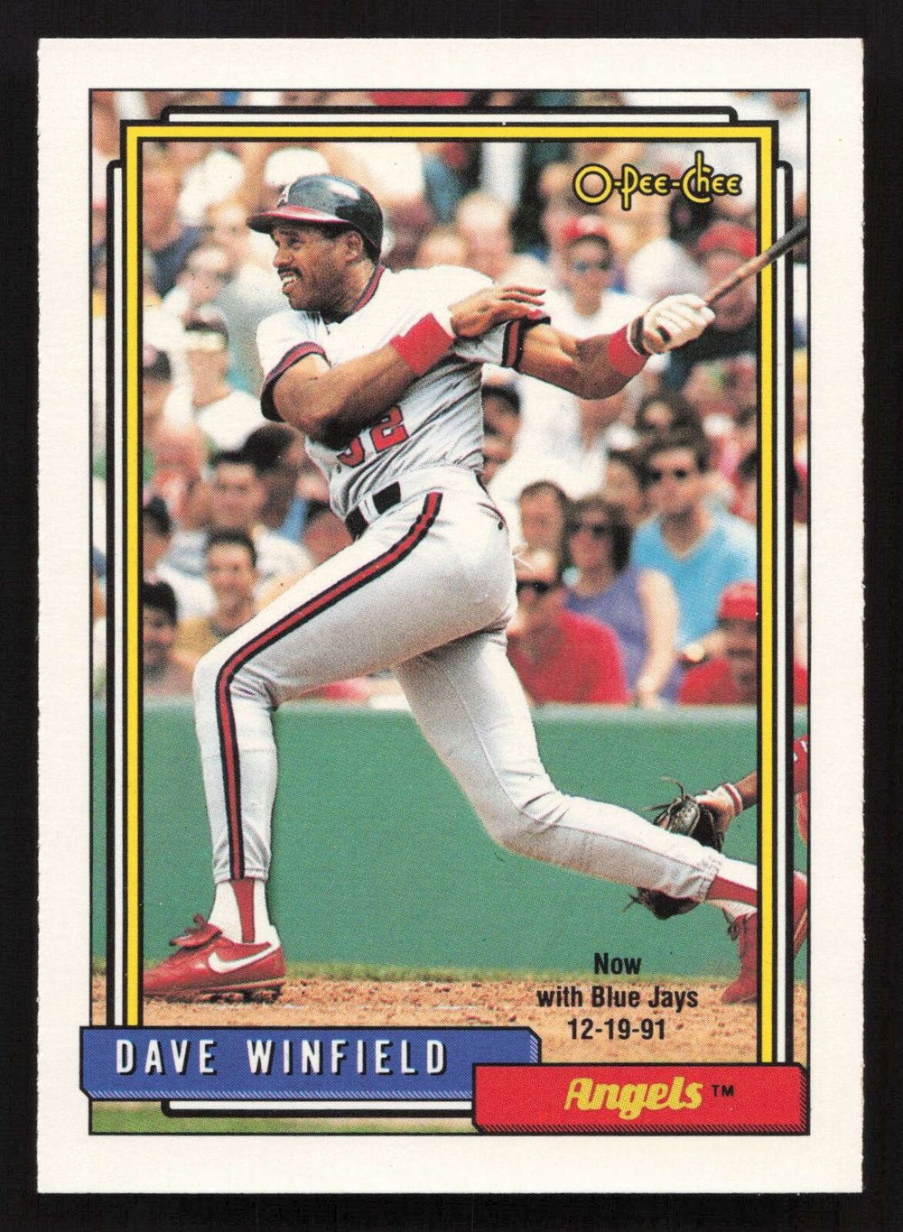 Dave Winfield 1992 O-Pee-Chee Series Mint Card #792