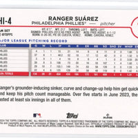 Philadelphia Phillies 2024 Topps 17 Card Hand Collated Team Set with Johan Rojas Rookie Card Plus Bryce Harper, Trea Turner and others