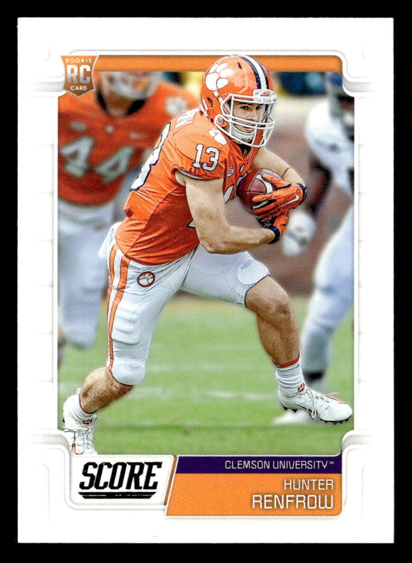 Hunter Renfrow 2019 Panini Score Series Mint Rookie Card #385