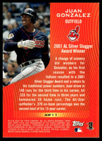 Juan Gonzalez 2002 Topps Total Award Winner Series Mint Card  #AW11
