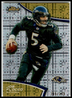 Joe Flacco 2011 Finest Refractors Series Mint Card #114 Only 399 Made
